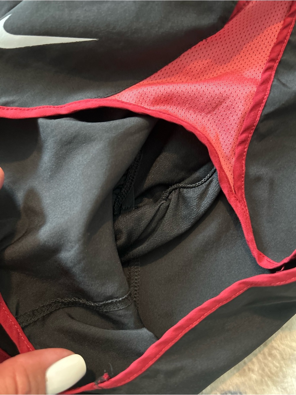 Nike Women's Black Running Shorts - Picture 5 of 8